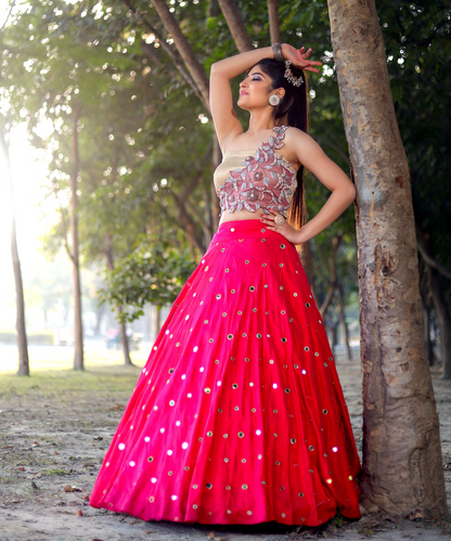 Ethenic Bias Skirt