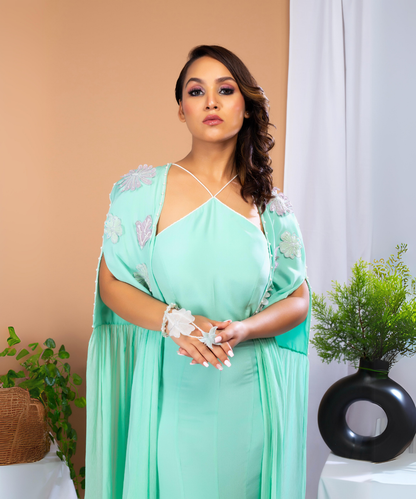 Summer Splash Mermaid Cape Set