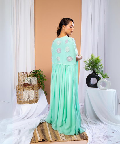 Summer Splash Mermaid Cape Set